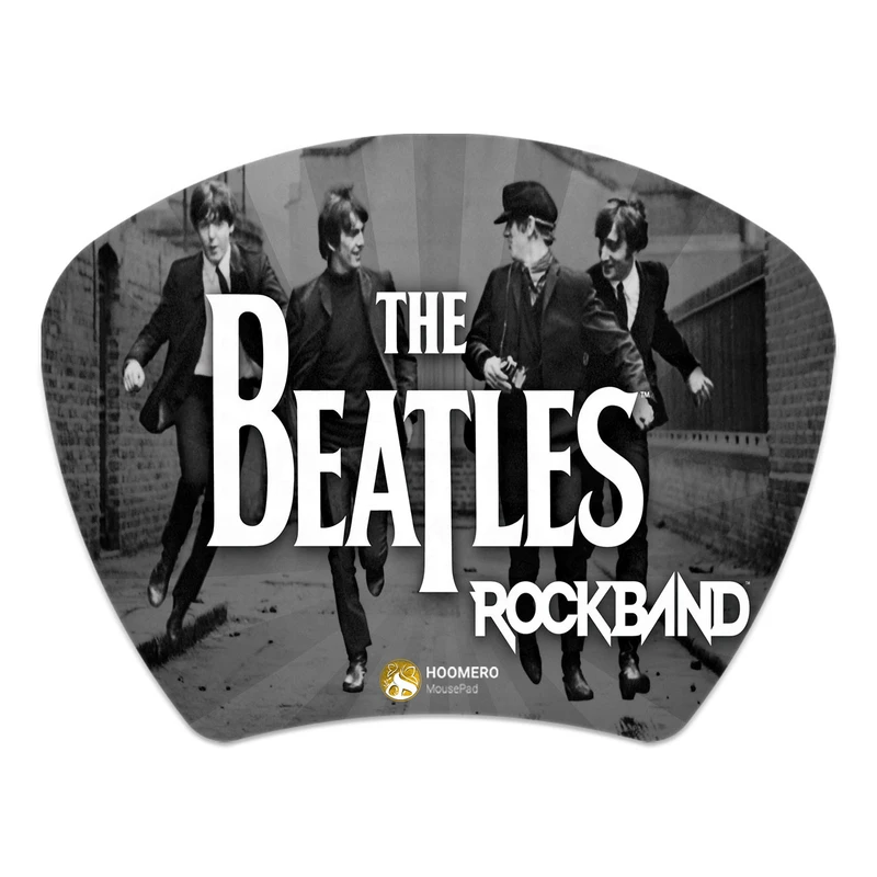ماوس پد هومرو مدل MC952 طرح بیتلز راک بند