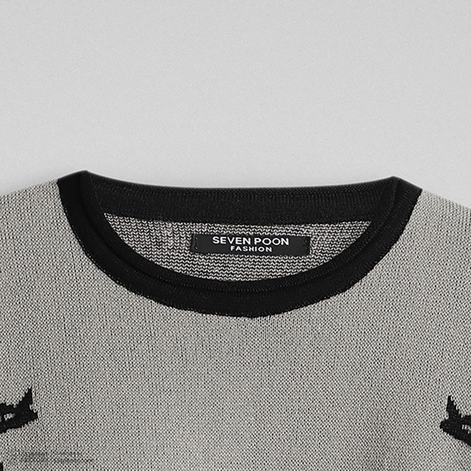 پلیور یقه گرد زنانه سون پون مدل w203 -  - 3