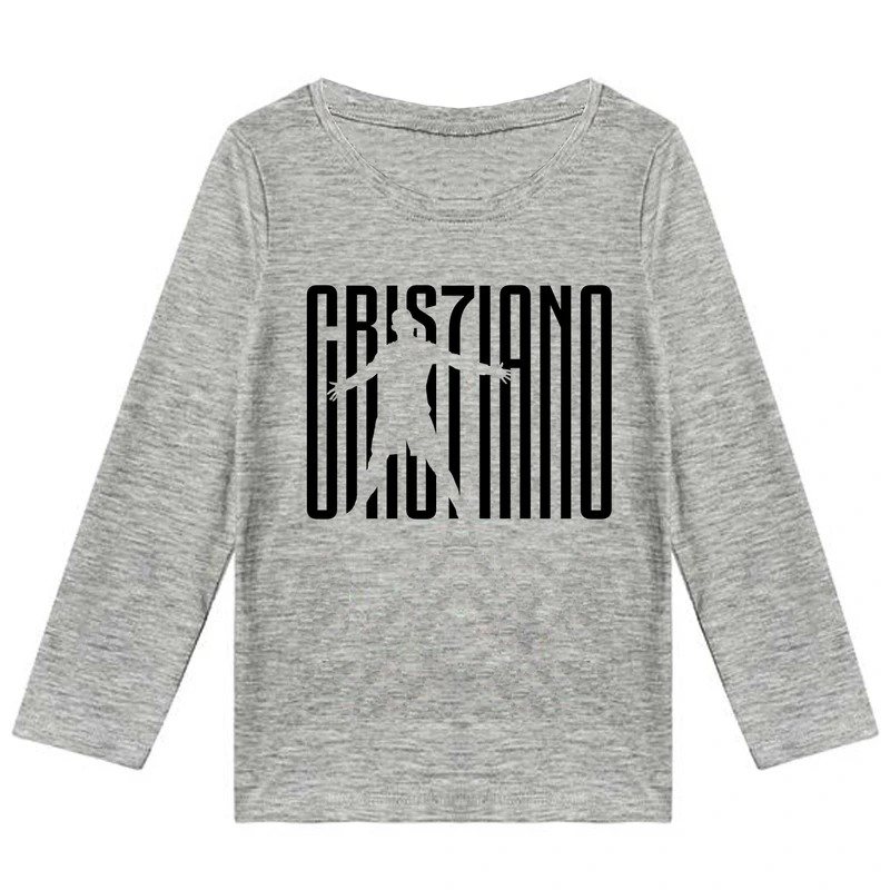 تی شرت آستین بلند پسرانه مدل رونالدو F165