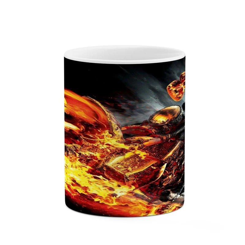 ماگ کاکتی مدل گوست رایدر Ghost Rider کد mgh38739