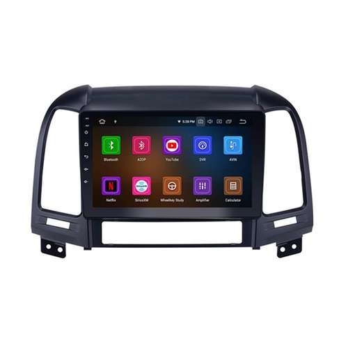 پخش کننده تصویری خودرو مدل SNT مناسب برای هیوندای سانتافه