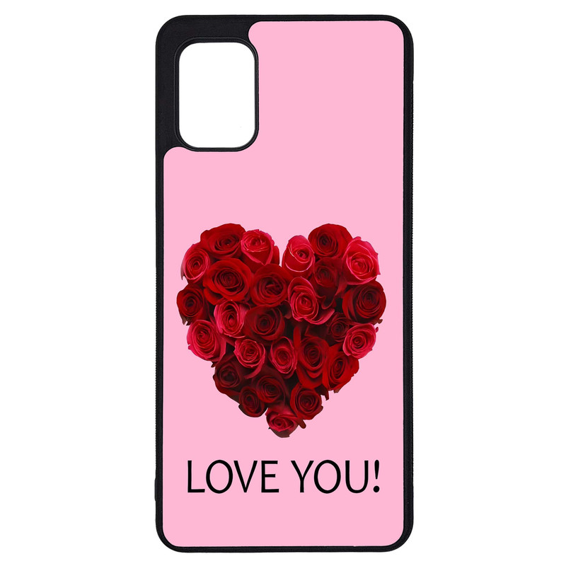 کاور طرح LOVE YOU کد G-031 مناسب برای گوشی موبایل سامسونگ Galaxy A31
