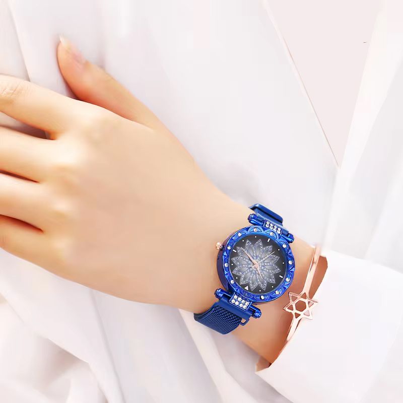 ساعت مچی عقربه ای زنانه مدل چرخشی کد abi1 -  - 5