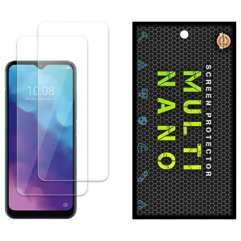 محافظ صفحه نمایش مولتی نانو مدل X-S2N مناسب برای گوشی موبایل زد تی ایی Blade V30 بسته دو عددی