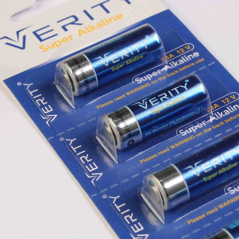 عکس شماره 2 : باتری 23a وریتی مدل ریموت بسته پنج عددی