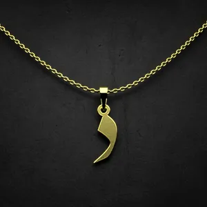 گردنبند طلا 18 عیار زنانه مدوپد مدل حرف د کد I2-1-1694