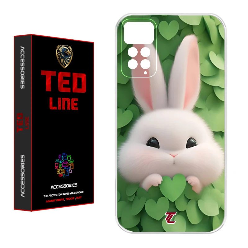   کاور تد لاین طرح خرگوش پشمالو 1109 مناسب برای موبایل شیائومی Redmi Note 11 Pro 4G / Note 12 Pro 4G