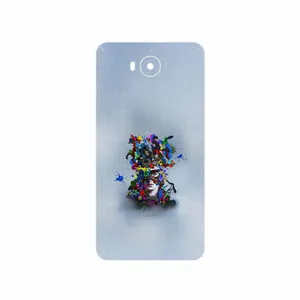 MAHOOT Collage of surreal Portrait of Women 4 Cover Sticker for Huawei Y5 2017