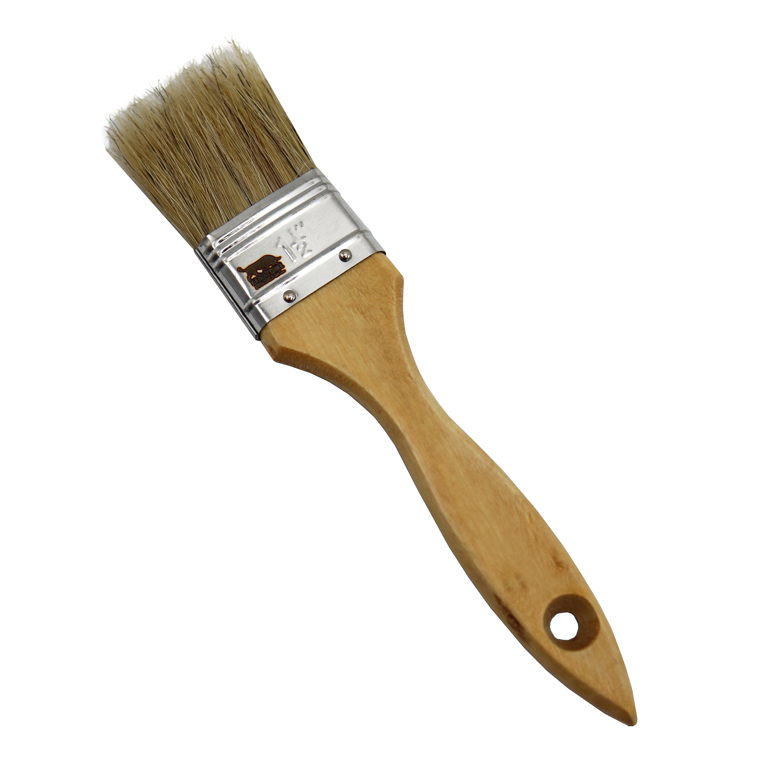قلم مو نقاشی مدل بلک بول کد YP-CHOOBI-1.5-2INCH مجموعه 2 عددی