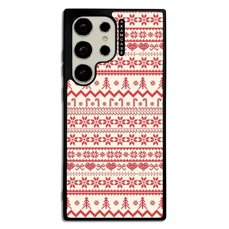 کاور آکام مدل AMC-WSGS23U-CHRISTMAS-1 مناسب برای گوشی موبایل سامسونگ Galaxy S23 Ultra