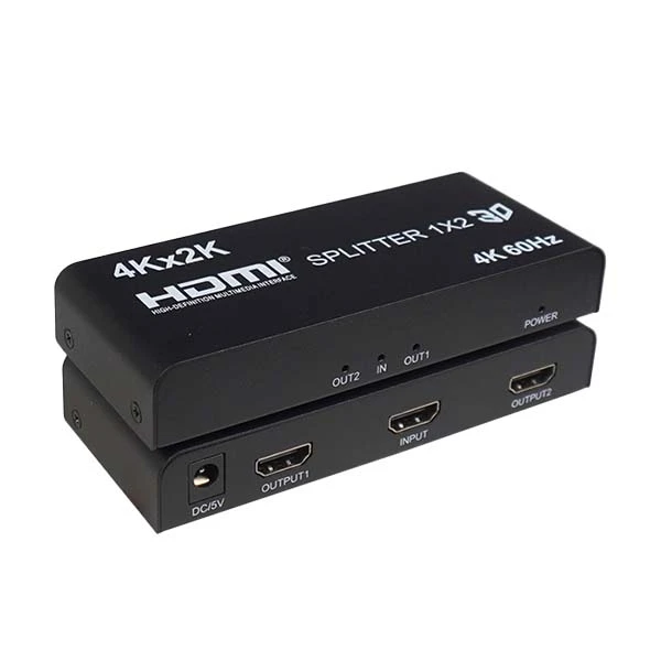 اسپلیتر HDMI دو پورت کِی نت مدل K-SPHD2002 بسته دو عددی اسپلیتر HDMI دو پورت کِی نت مدل K-SPHD2002 بسته دو عددی