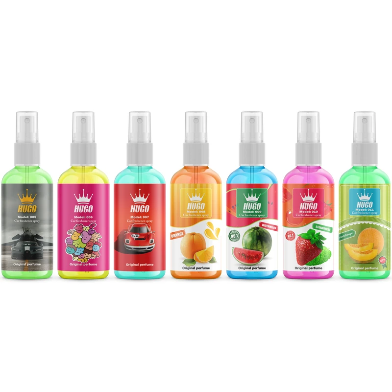 اسپری خوشبو کننده خودرو هوگو مدل C.567891011 حجم 50 میلی لیتر بسته 7 عددی