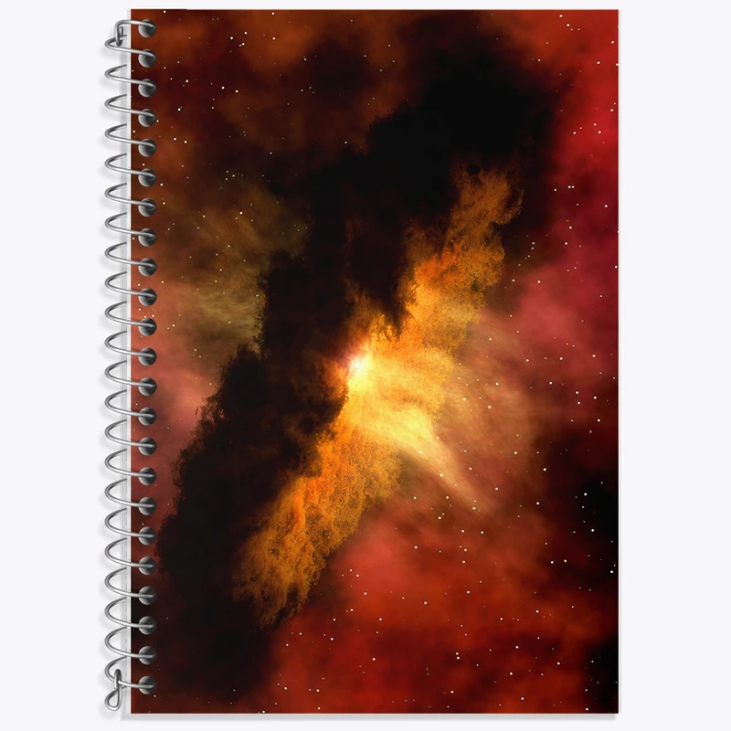 دفتر لغت 50 برگ خندالو طرح کهکشان (galaxy) کد F6710