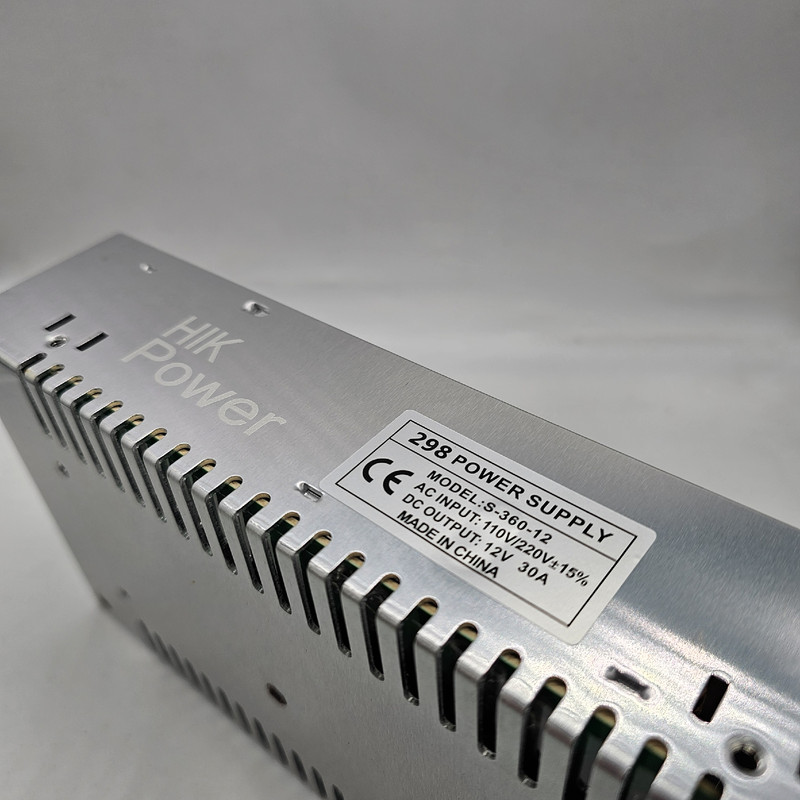منبع تغذیه 12 ولت 30 آمپر هایک پاور مدل S-360-12