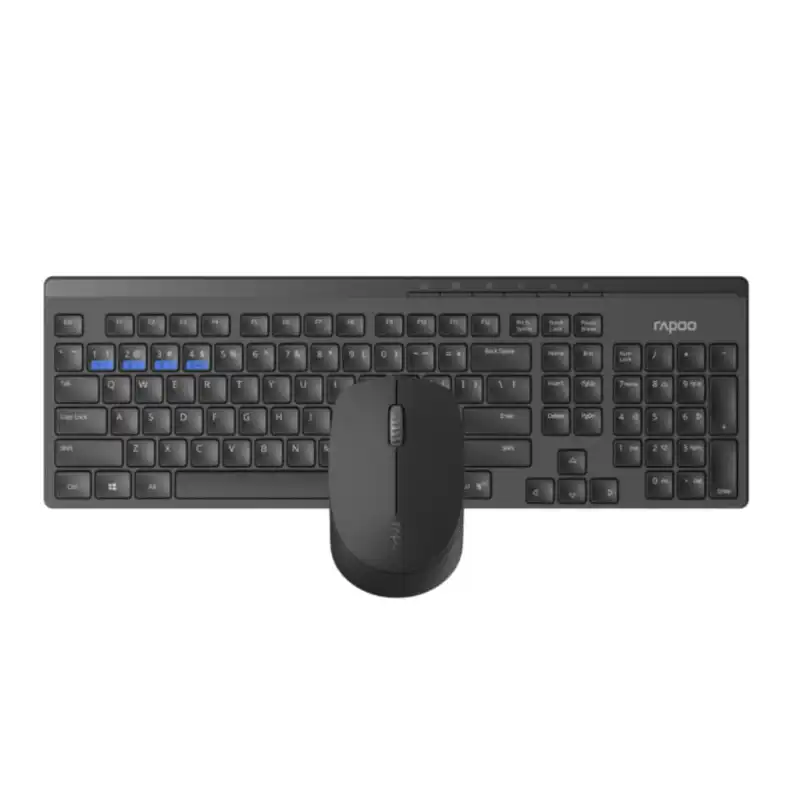 کیبورد و ماوس بی سیم رپو مدل 8100M