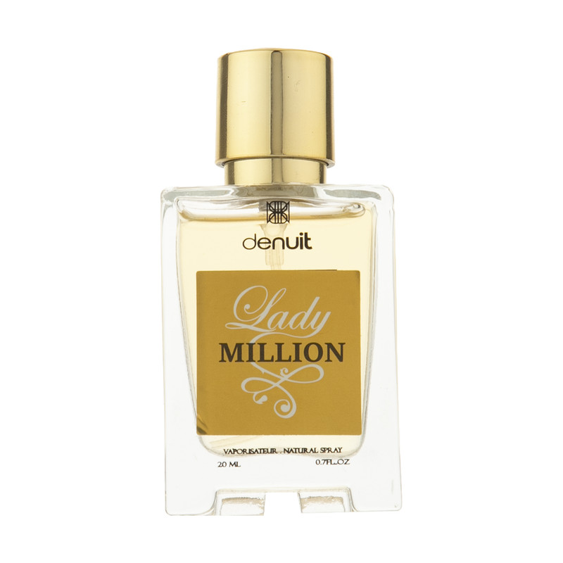 عطر جیبی زنانه دنوییت مدل Lady Million حجم 20 میلی لیتر 
