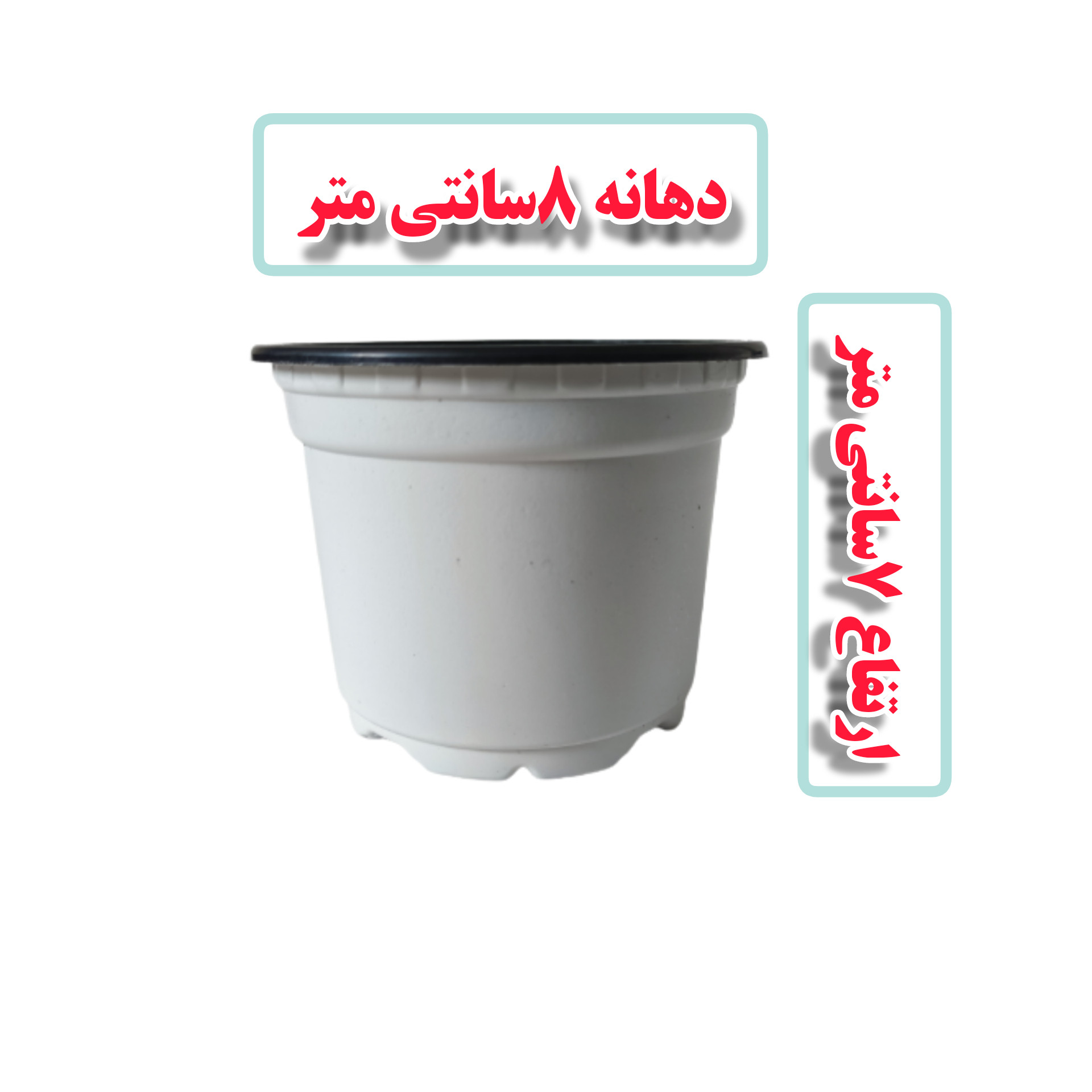 گلدان مدل ژله ای کد A_8 مجموعه 24 عددی