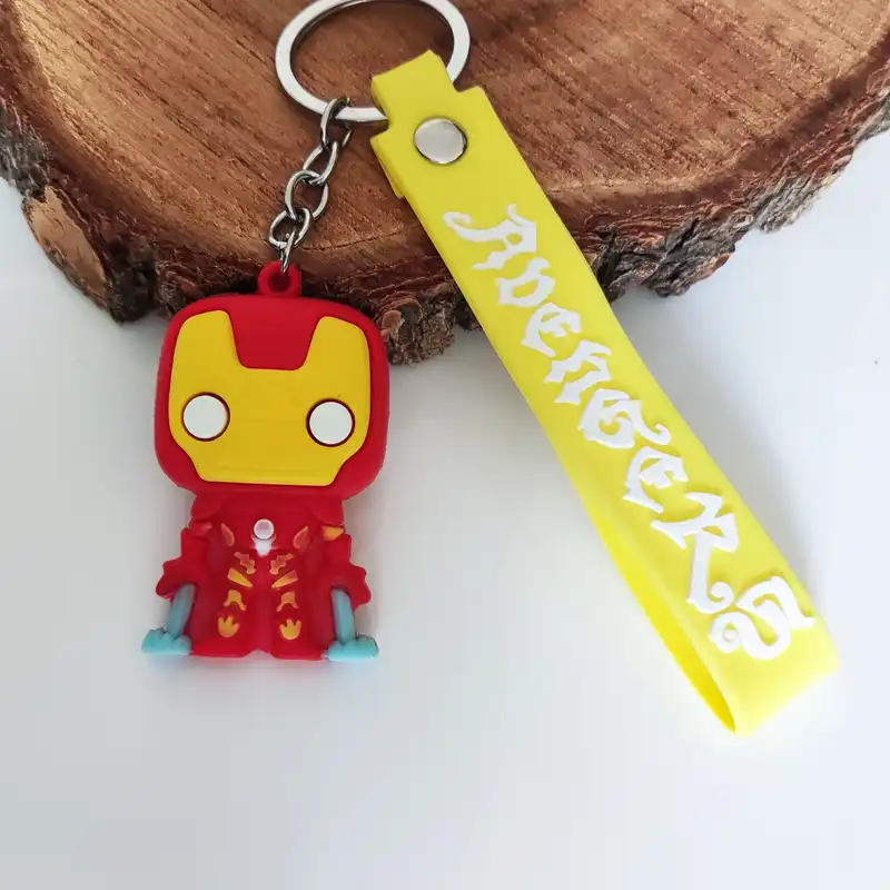 جاکلیدی مدل سیلیکونی طرح ابر قهرمانان مرد آهنی کد DB22