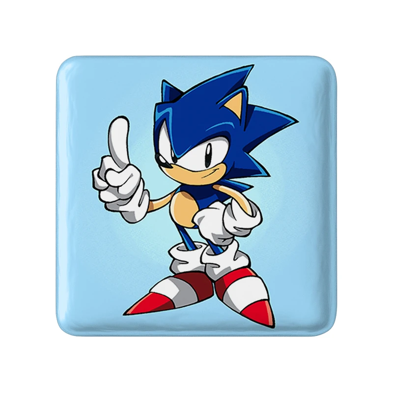 مگنت خندالو طرح سونیک (Sonic) مدل مربعی کد 37021