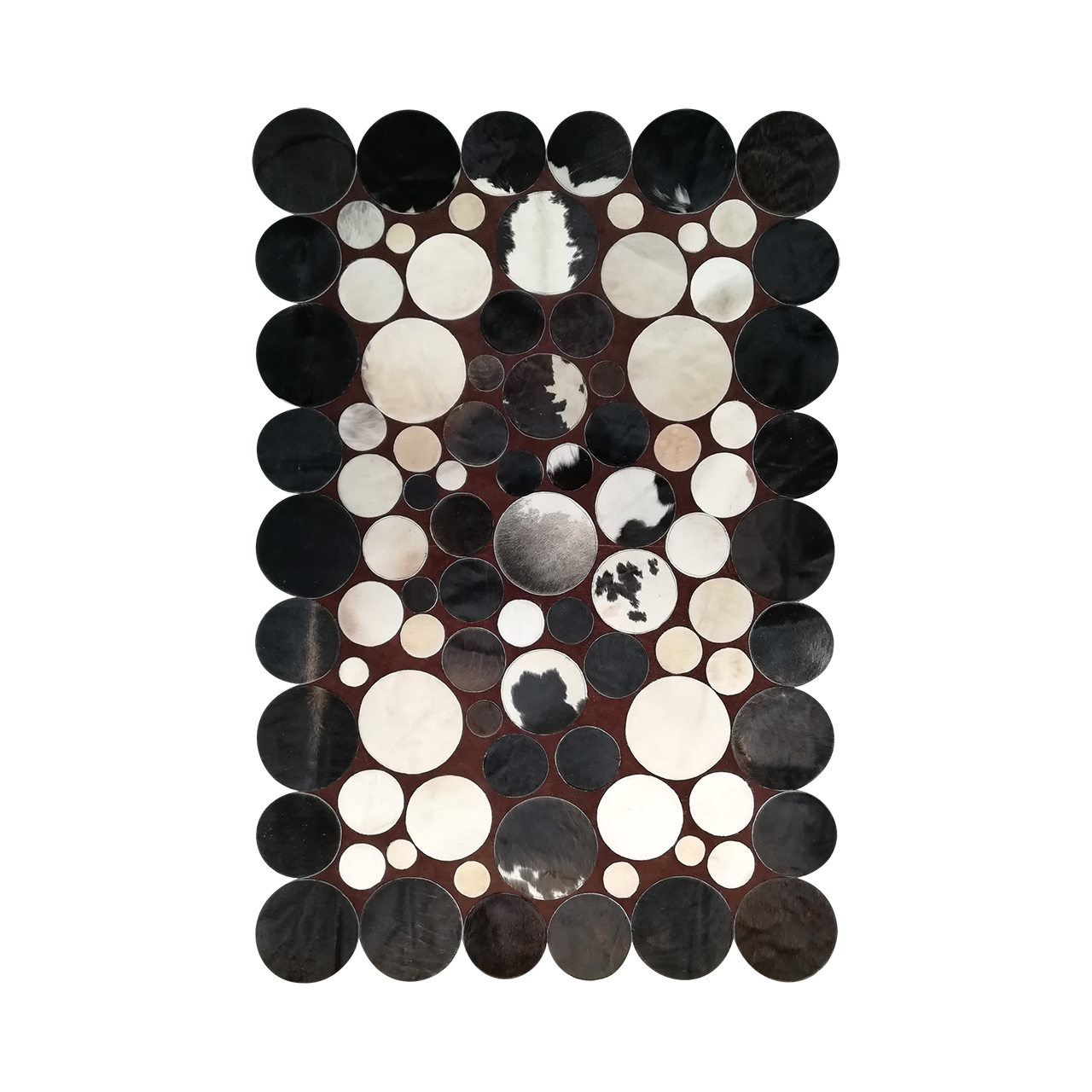 کلاژ فرش پوست و چرم کمالی مدل AD-0546