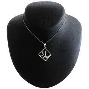 گردنبند نقره زنانه مدل سارا کد G-128