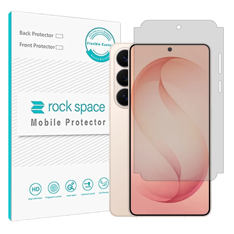 محافظ صفحه نمایش شفاف راک اسپیس مدل هیدروژلی مناسب برای گوشی موبایل سامسونگ Galaxy S26 Ultra