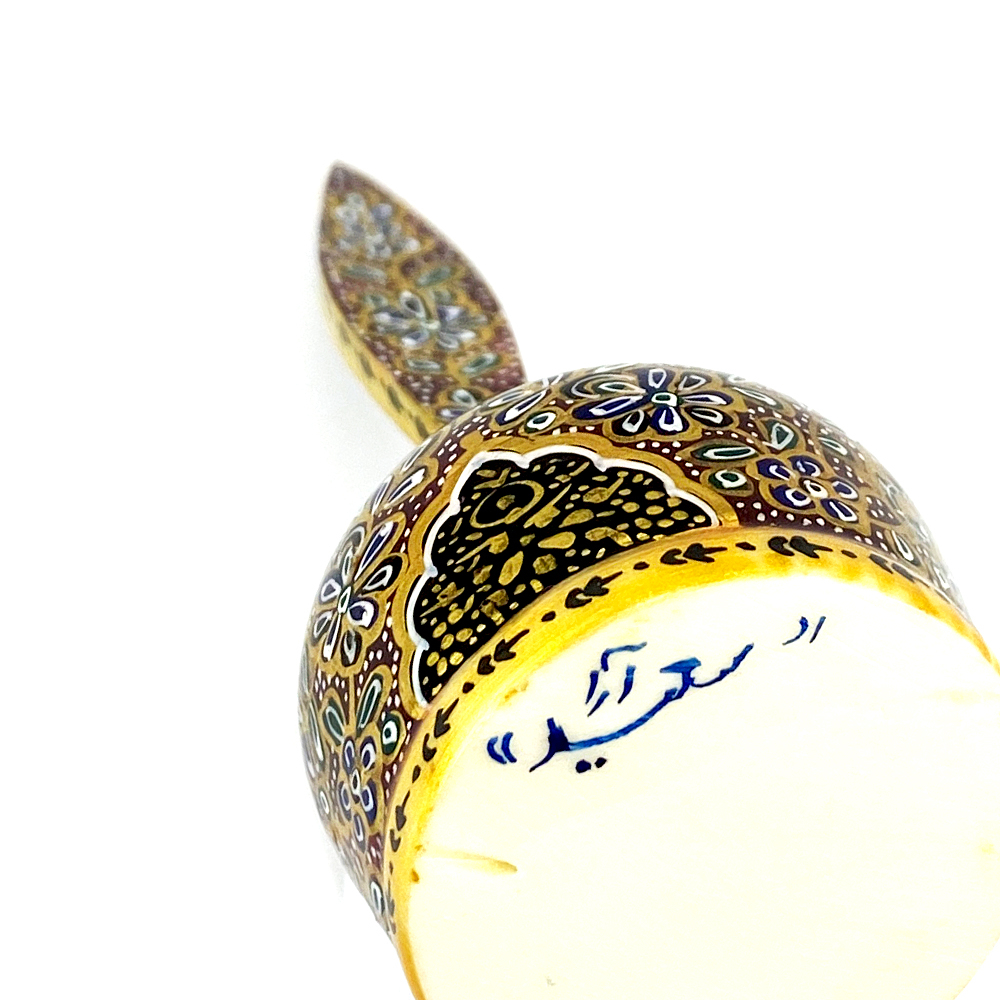  سرمه دان استخوانی سعید آرا طرح تذهیب مدل بچکول کد 90