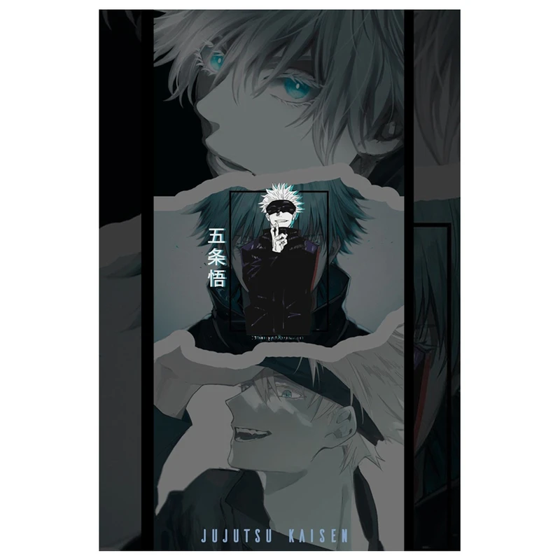 پوستر مدل گوجو ساتورو Satoru Gojo طرح انیمه جوجوتسو کایسن Jujutsu Kaisen کد 637