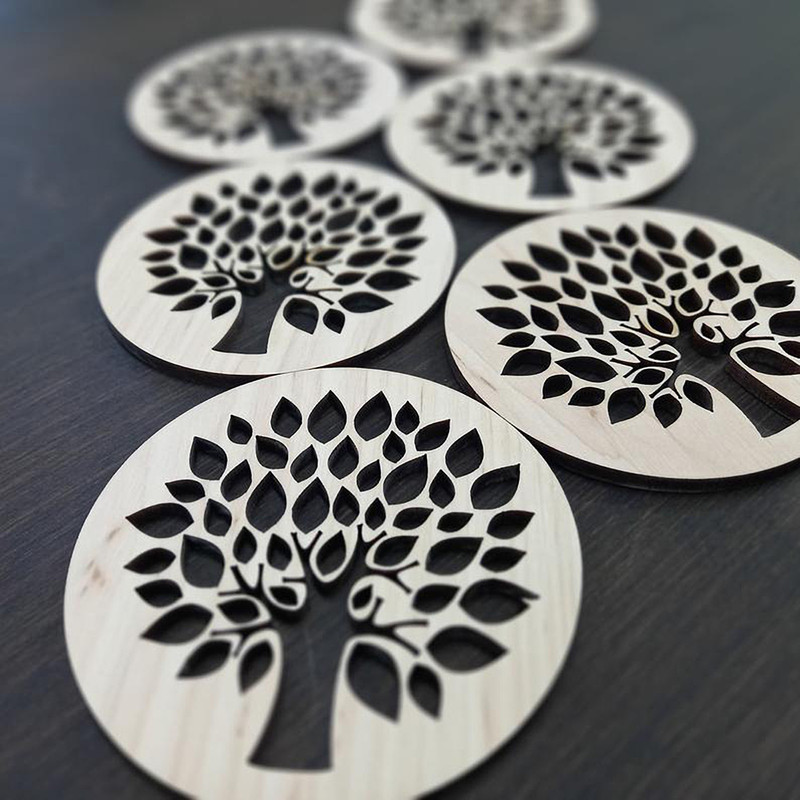 زیر لیوانی مدل A25 بسته6عددی