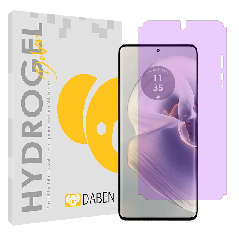 محافظ صفحه نمایش فیلتر بنفش دبن مدل Eye Care مناسب برای گوشی موبایل موتورولا Edge 50 Pro