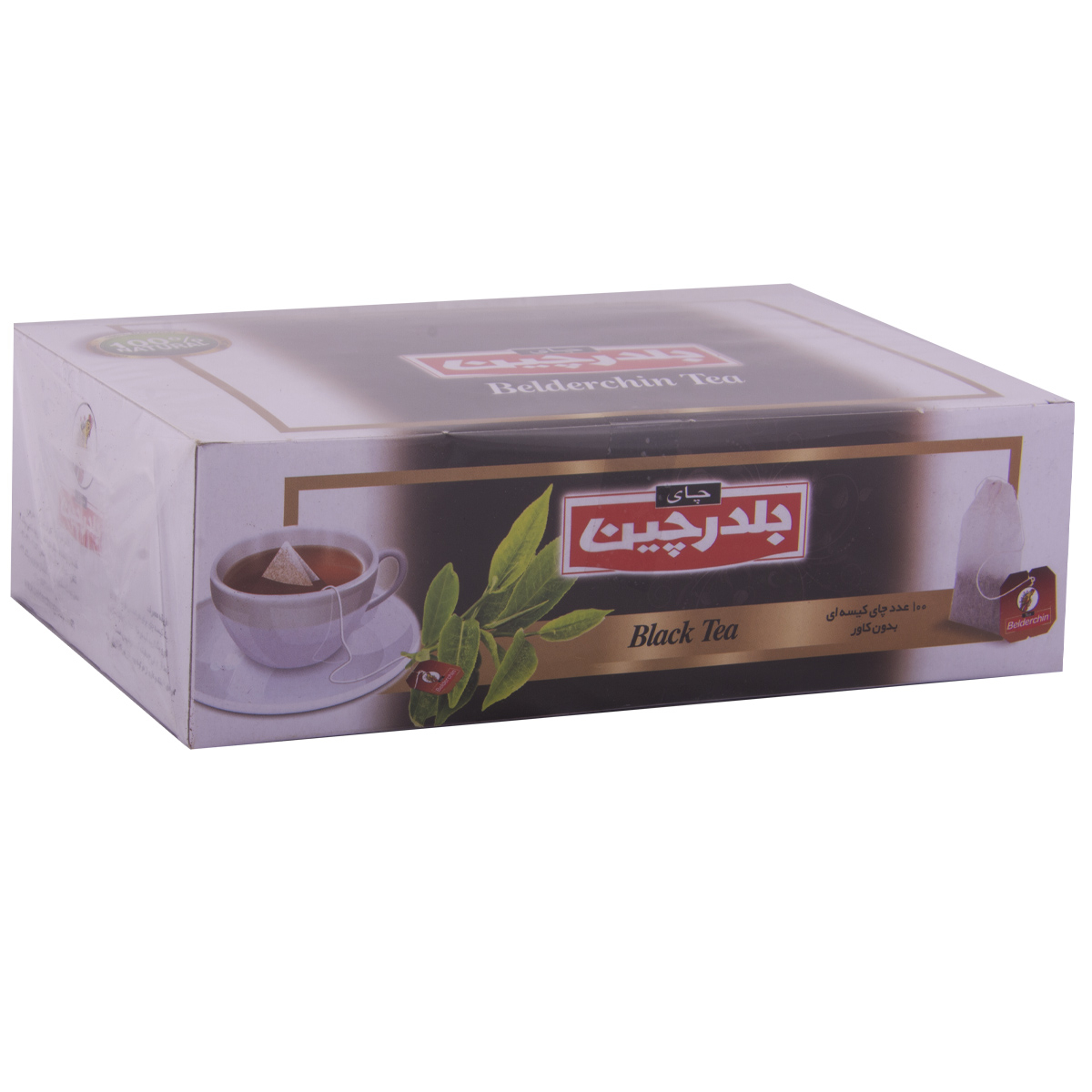 چای سیاه کیسه ای کلاسیک بلدرچین بسته 100 عددی
