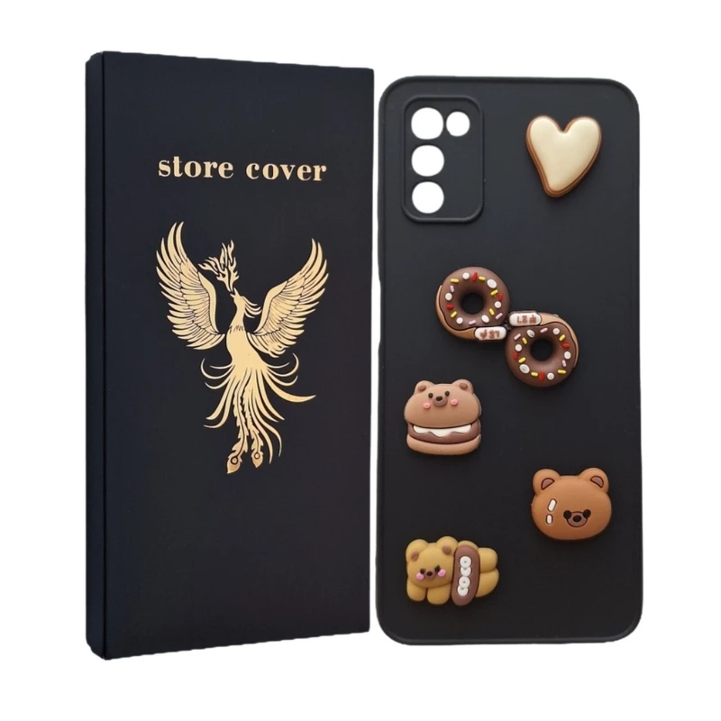 کاور استور کاور طرح کوکو برجسته مدل a03s مناسب برای گوشی موبایل سامسونگ Galaxy A03S