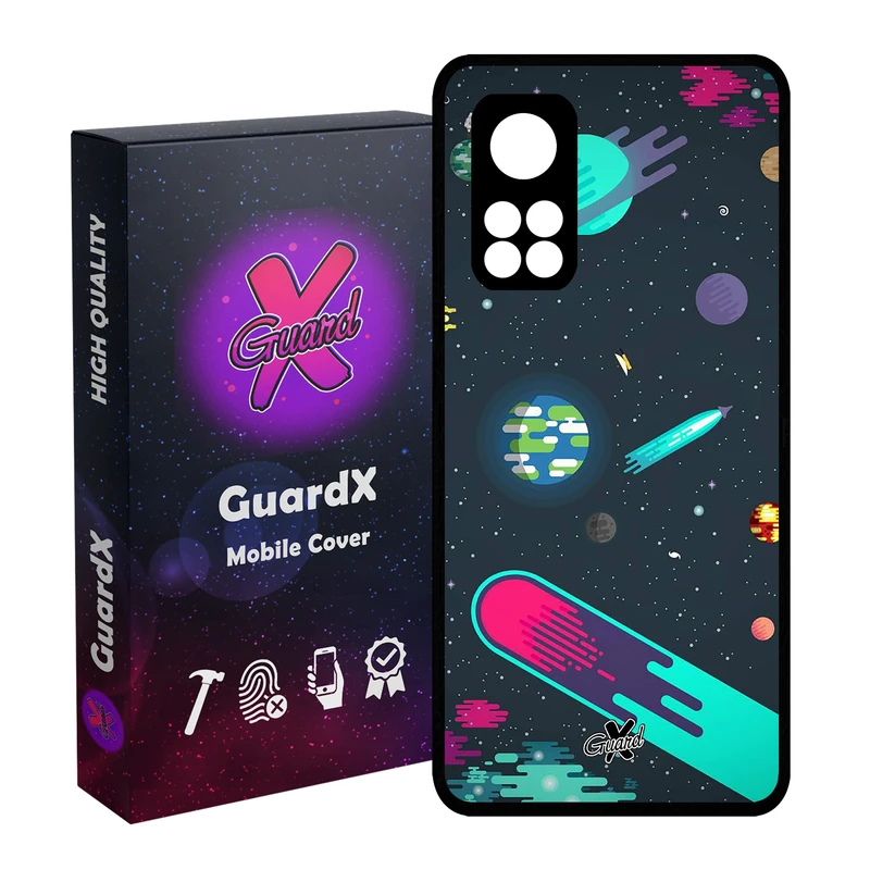 کاور گارد ایکس طرح Galaxy مدل Glass10073 مناسب برای گوشی موبایل شیائومی Mi 10T / Mi 10T Pro