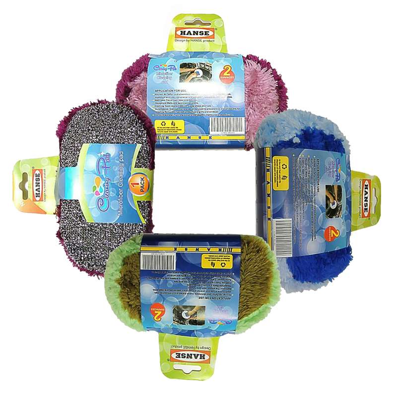 اسکاچ و سیم ظرفشویی هانس مدل R01 بسته 4 عددی اسکاچ و سیم ظرفشویی هانس مدل R01 بسته 4 عددی