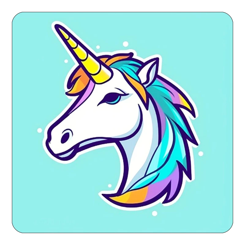 مگنت کاکتی طرح اسب تک شاخ و یونیکورن مدل mp32657