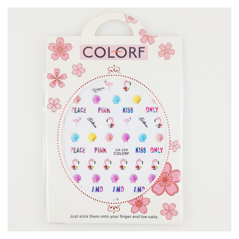 برچسب ناخن مدل 534