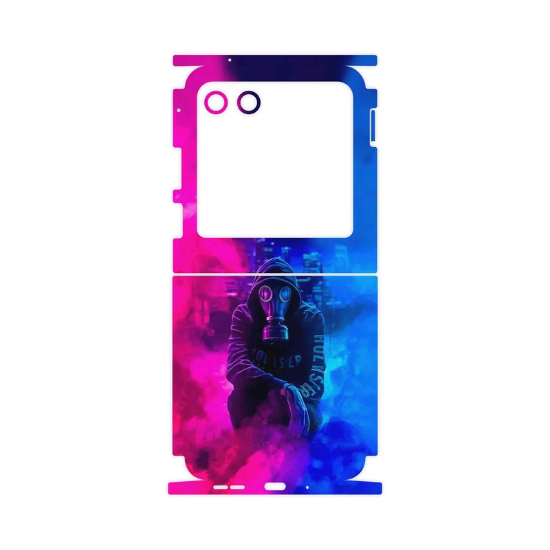برچسب پوششی ماهوت مدل Smoke Rainbow Digital Art 2-FullSkin مناسب برای گوشی موبایل موتورولا Razr 40 Ultra