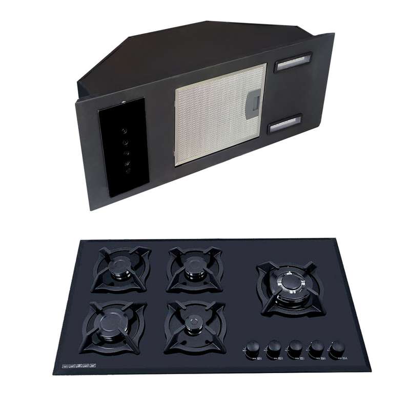 ست هود و اجاق گاز صفحه ای مدل 1