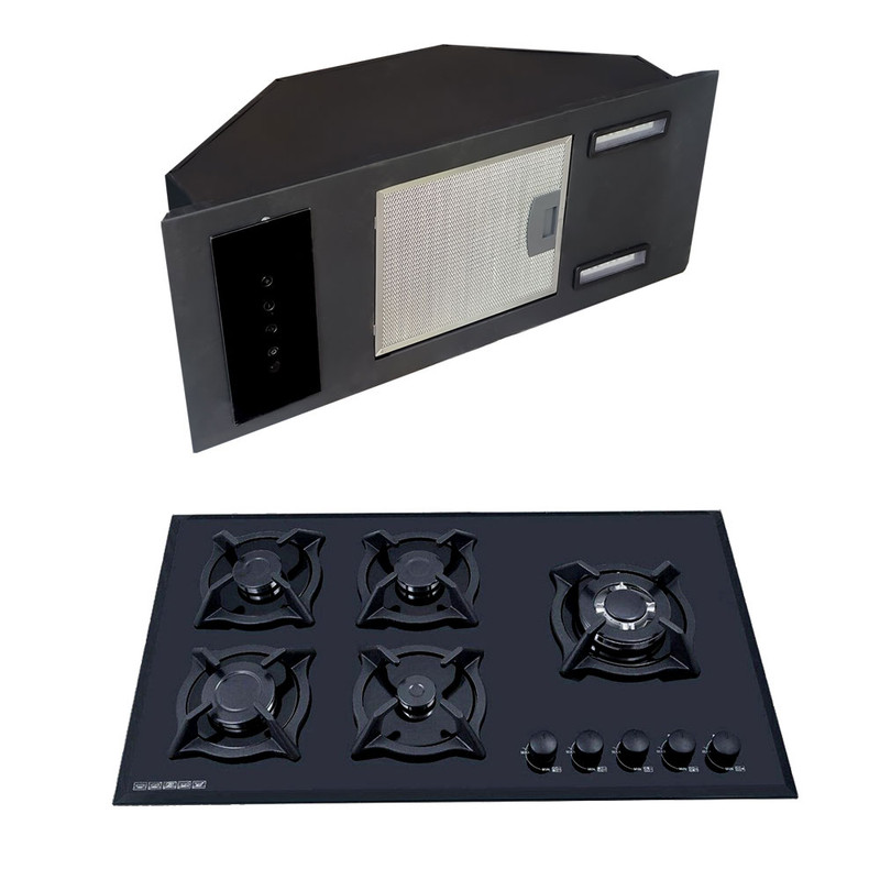 ست هود و اجاق گاز صفحه ای مدل 1