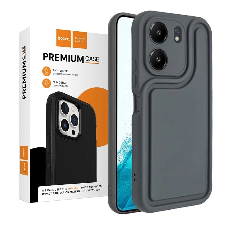 کاور هوکو مدل Rubber مناسب برای گوشی موبایل شیائومی Poco C65 / Redmi 13C