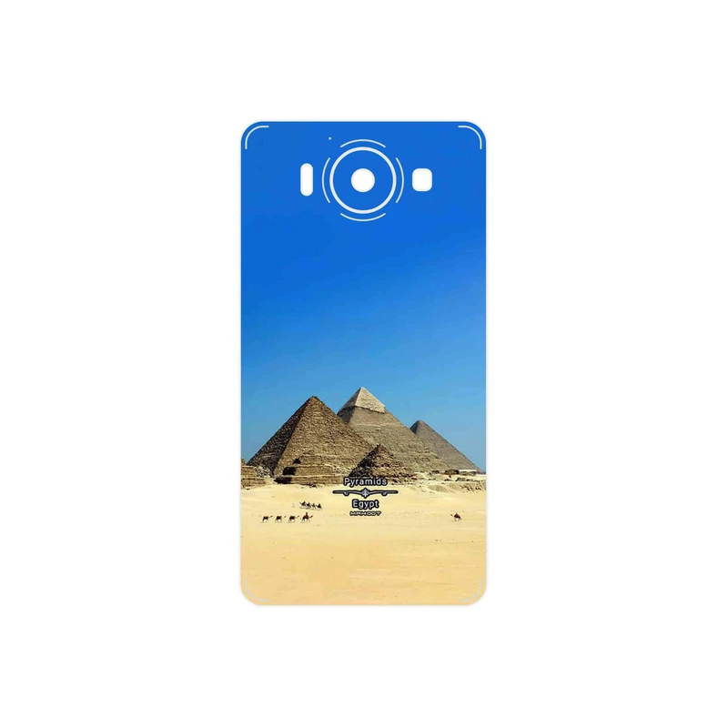 برچسب پوششی ماهوت مدل Pyramids of Egypt مناسب برای گوشی موبایل مایکروسافت Lumia 950