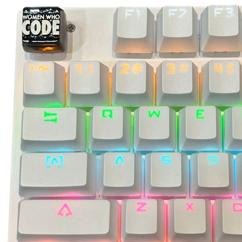 دکمه کیبورد مدل Women Who Code