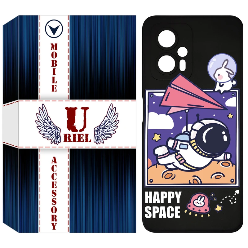 کاور یوریل مدل KSH کد 22 طرح فضانورد مناسب برای گوشی موبایل شیائومی Poco X4 GT