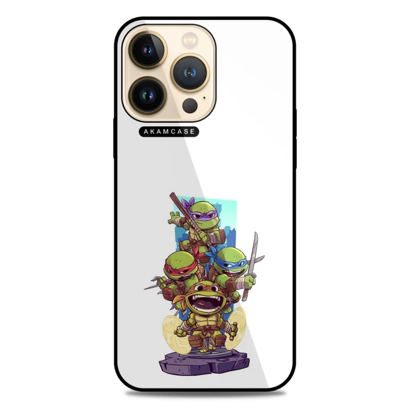 کاور آکام مدل AMC-WA13PRO-NINJA TURTLES17 مناسب برای گوشی موبایل اپل iPhone 13 Pro