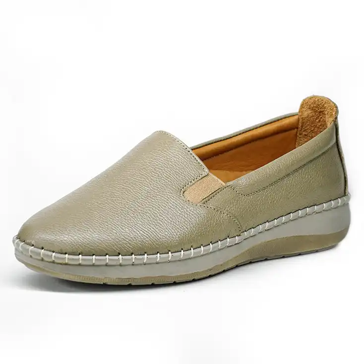 کفش طبی زنانه مدل آنیس تمام چرم کد 104