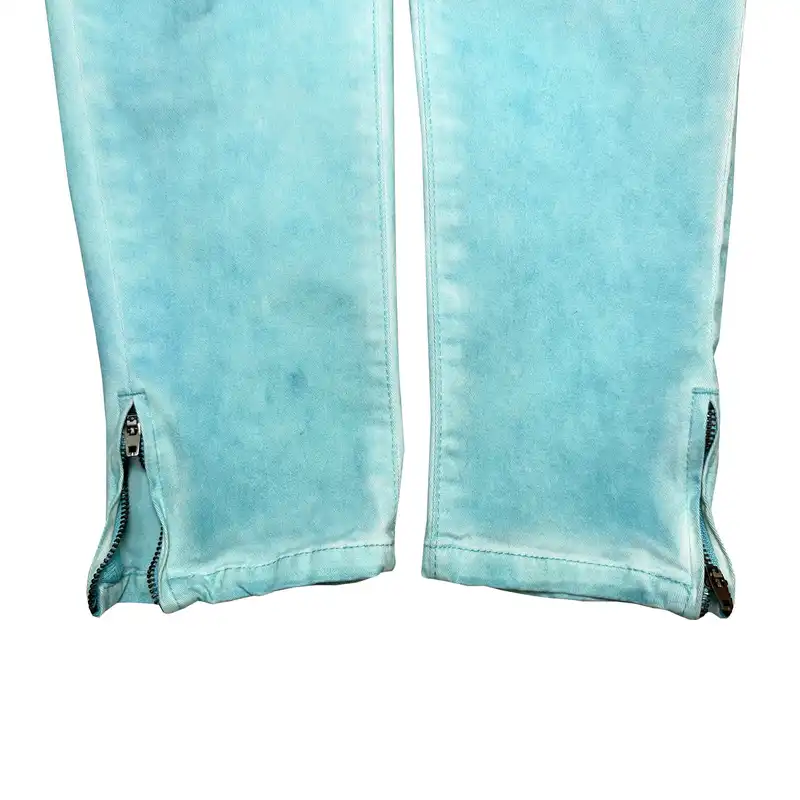 شلوار جین زنانه کالرز مدل دم پا زیپ