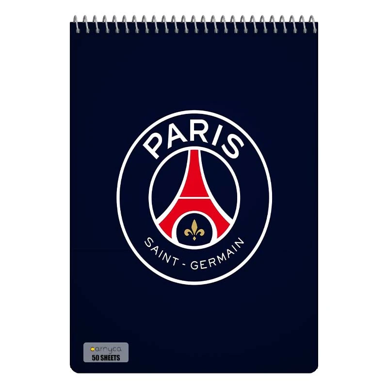 دفتر نقاشی 50 برگ سیمی کارنیکا طرح پاری سن ژرمن Paris Saint Germain کد 83479