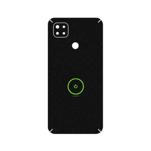 MAHOOT Minimal Power Button Cover Sticker for Xiaomi Redmi 9C NFC