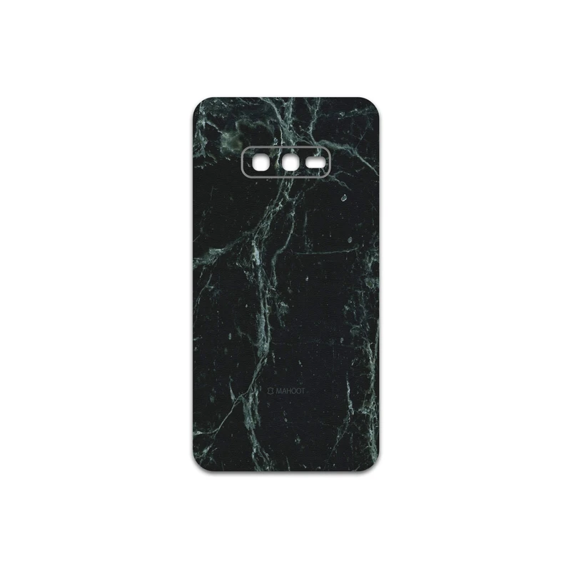 برچسب پوششی ماهوت مدل Graphite-Green-Marble مناسب برای گوشی موبایل سامسونگ Galaxy S10e