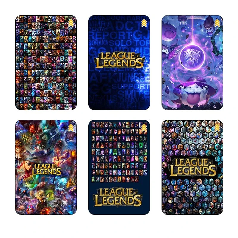 استيکر کارت کارنيکا طرح لیگ افسانه‌ها کد 28715 مجموعه 6 عددی